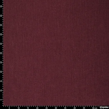 -Stretch stof - chenille - jeans look - donkerrood - 90183-400 - Stretch stof - chenille - jeans look - donkerrood - 90183-400