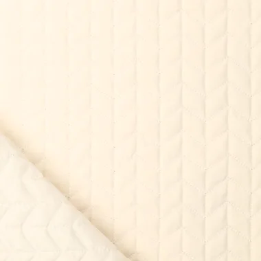 -Doorgestikte stof - quilt maite - gebroken wit - 20246-030 - Doorgestikte stof - quilt maite - gebroken wit - 20246-030