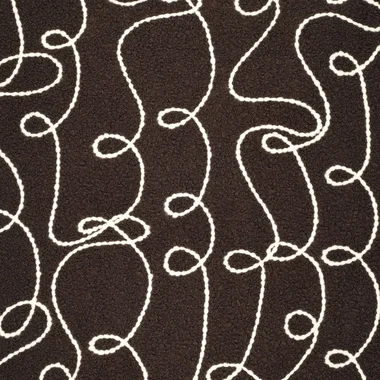 -Embroidery stof - bouclé mantelstof - lana fantasia - donkerbruin - 23072-100 - Embroidery stof - bouclé mantelstof - lana fantasia - donkerbruin - 23072-100