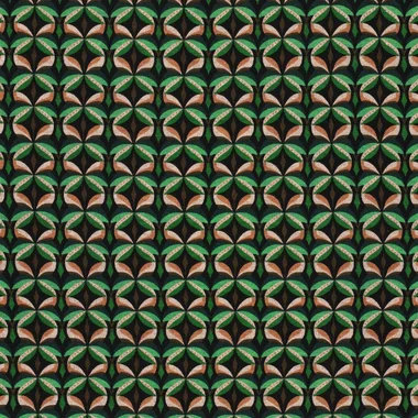 -Tricot stof - punta di roma - diamond stars - groen - 23019-307 - Tricot stof - punta di roma - diamond stars - groen - 23019-307
