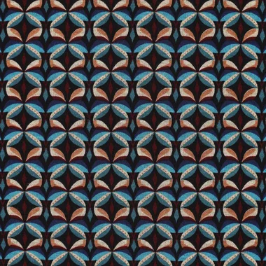 -Tricot stof - punta di roma - diamond stars - blauw - 23019-670 - Tricot stof - punta di roma - diamond stars - blauw - 23019-670
