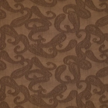 -Viscose stof - belissi gucco - paisley - bruin - 23049-100 - Viscose stof - belissi gucco - paisley - bruin - 23049-100