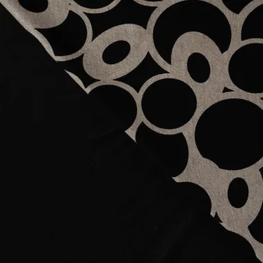 -Tricot stof - punta di roma - retro - zwart - P21010-690 - Tricot stof - punta di roma - retro - zwart - P21010-690