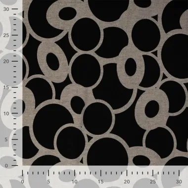 -Tricot stof - punta di roma - retro - zwart - P21010-690 - Tricot stof - punta di roma - retro - zwart - P21010-690