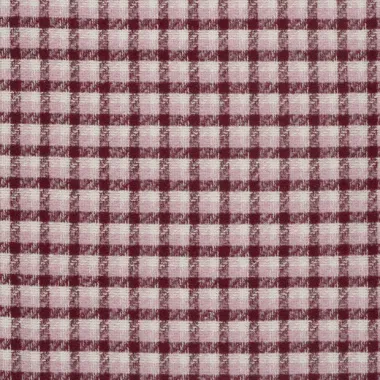 -Geruite stof - jacquard - brushed - bordeaux - 26075-018 - Geruite stof - jacquard - brushed - bordeaux - 26075-018