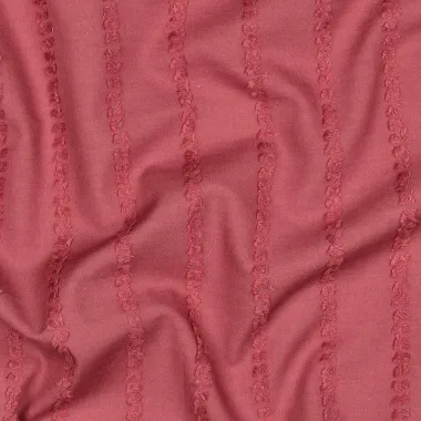 -Katoenen stof - voile - dobby stripes - mauve - 4774-002 - Katoenen stof - voile - dobby stripes - mauve - 4774-002