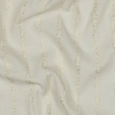 -Katoenen stof - voile - dobby stripes - naturel - 4774-062 - Katoenen stof - voile - dobby stripes - naturel - 4774-062