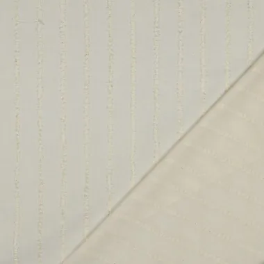 -Katoenen stof - voile - dobby stripes - naturel - 4774-062 - Katoenen stof - voile - dobby stripes - naturel - 4774-062