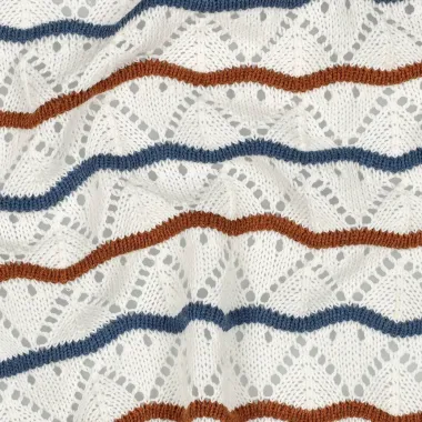 -Gebreide stof - jacquard - ajour - ecru - 4831-001 - Gebreide stof - jacquard - ajour - ecru - 4831-001