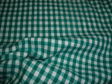 -Katoen stof - Boerenbont ruit (0,4 cm) - groen - 5582-025 op=op - Katoen stof - Boerenbont ruit (0,4 cm) - groen - 5582-025 op=op