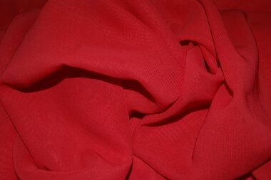 -Voile stof - Chiffon uni - rood - 3969-015 - Voile stof - Chiffon uni - rood - 3969-015