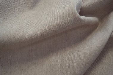 -Linnen stof - Interieur- en gordijnstof linnenlook (breed) beige - gemeleerd - 303329-V - Linnen stof - Interieur- en gordijnstof linnenlook (breed) beige - gemeleerd - 303329-V