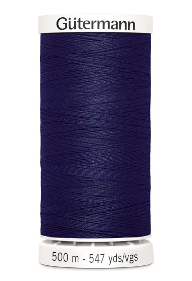 -Gutermann naaigaren 310 donkerblauw 500 meter - Gutermann naaigaren 310 donkerblauw 500 meter