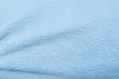 -Fleece stof - ultra soft - lichtblauw - 5358-003 - Fleece stof - ultra soft - lichtblauw - 5358-003