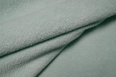 -Fleece stof - Organic cotton fleece - mint - 8001-022 - Fleece stof - Organic cotton fleece - mint - 8001-022