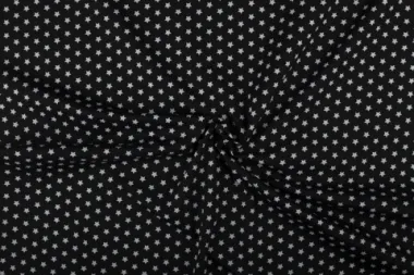 -NB 1266-69 Baumwolle Sterne schwarz - NB 1266-69 Baumwolle Sterne schwarz