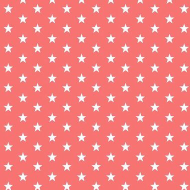 -Katoen stof - little stars - koraal - 4955-024 - Katoen stof - little stars - koraal - 4955-024