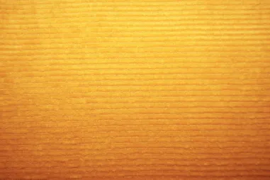 Katoen, polyester, elastan stoffen - Tricot stof - corduroy - oker - 12501-034