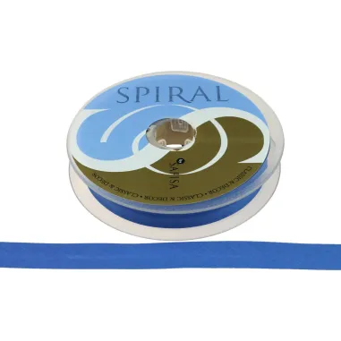 20 mm band - Biasband kobaltblauw (813)