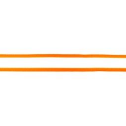 Sierband* - 32666 Band neon randje wit/oranje 25mm