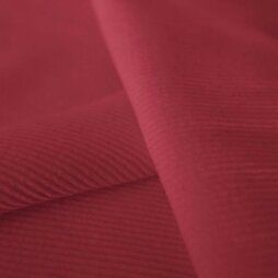Bordeaux rode stoffen - Tricot stof - Cottoman ribbel - bordeaux - 0592-400