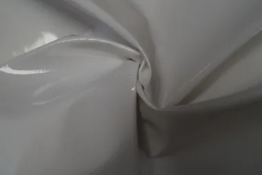 Tricot stof - vlinders - glitter - gebroken wit - 23079-510 - Lak stof - off-white - 2406-051