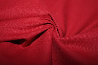 145gr/M² - Brandvertragende stof katoen warm rood