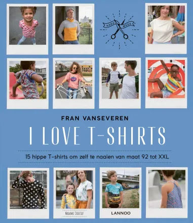 Overige merken fournituren - I love t-shirts maat 92 - XXL