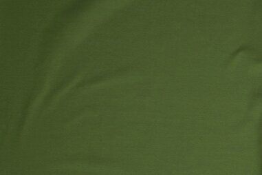 Katoen met elastan stoffen - Tricot stof - groen - 5438-026