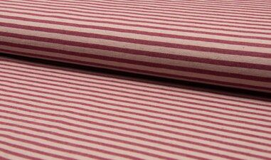 Gestreifte - Q11258-015 Jersey Bamboo Bengaline Streifen rot