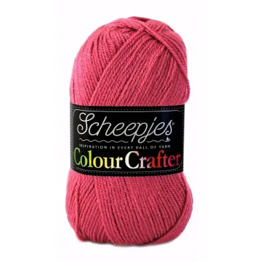 Bollen wol - Colour Crafter roodroze 1680-1023 Tiel