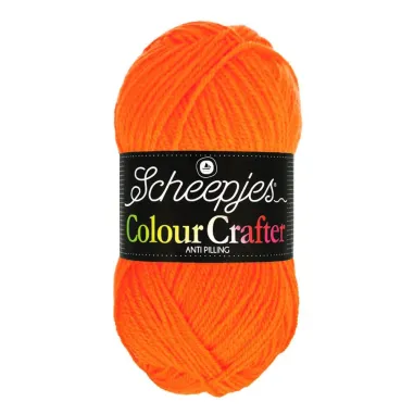 Bollen wol - Colour Crafter oranje 1680-1256 The hague