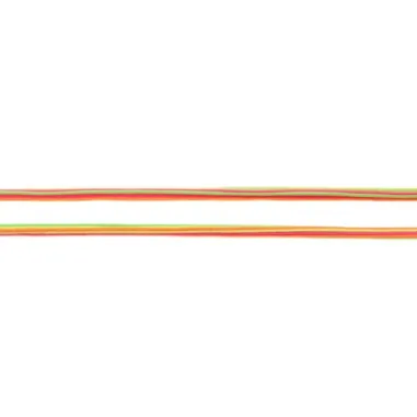 Band - Koord elastiek fuchsia/lime (44410)