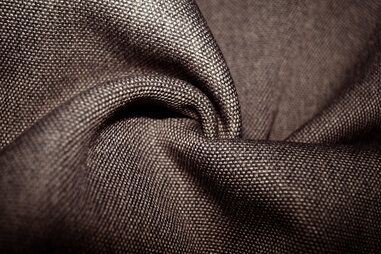 Kussen stoffen - Polyester stof - Interieur- en gordijnstof - donkerbruin-taupe - 228322-E7-X