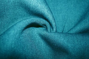 Blauwe gordijnstoffen - Polyester stof - Interieur- en gordijnstof - turquoise - 228322-T4-X