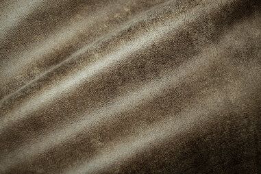 Bruine stoffen - Polyester stof - Interieurstof suedine leatherlook - taupe - 322221-V3-X