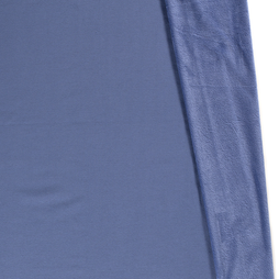 Oud blauwe stoffen - Fleece stof - Alpenfleece - oudblauw - 14370-006