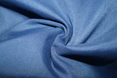 Overige merken stoffen - Katoen polyester jeansblauw 3m breed