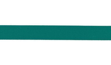 Band - XBT13-260 Elastisch biasband smaragd groen 20mm