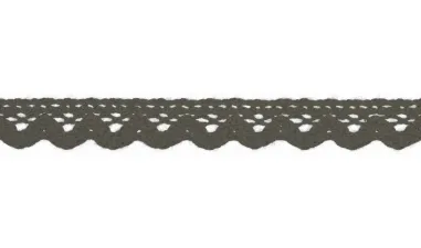15 mm band - XLA12-527 Kant legergroen 15mm