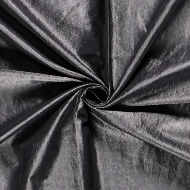 Kunstleer stof - unique leather suede - taupe/groen - 0541-215 - Taftzijde stof - middengrijs - 5516-768