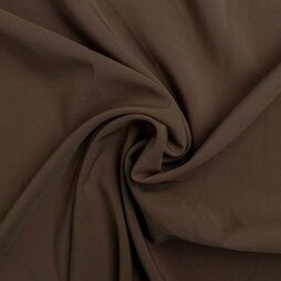 Stoffe - KN20/21 0854-170 Bi-stretch mittelbraun