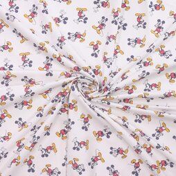 katoenen stoffen met print - Katoen stof - Disney Mickey Mouse - off-white - 669101-21