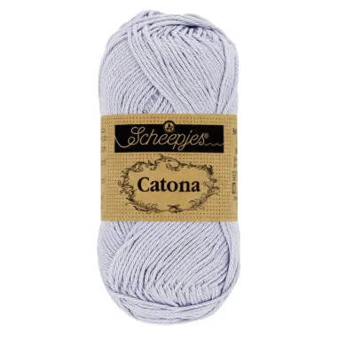 Strick- und Häkelgarne - Catona 399 Lilac Mist 50GR