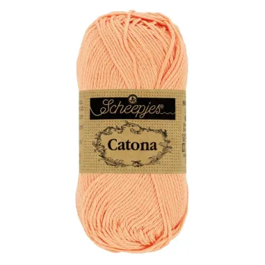 Häkeln und Stricken - Catona 414 Vintage Peach 50GR