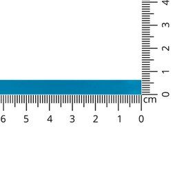 Turquoise - Satijnlint Mat Donker Aqua 6 mm col. 303