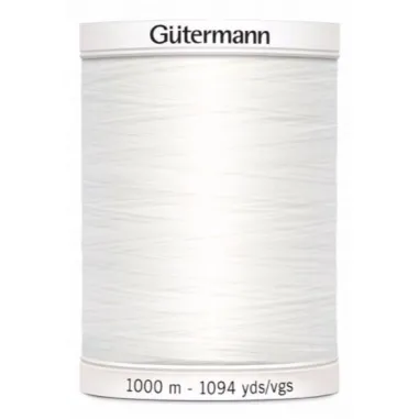 Nähgarn Gütermann - Gütermann naaigaren 1000 meter wit