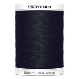 Zwart - Gütermann naaigaren 1000 meter zwart