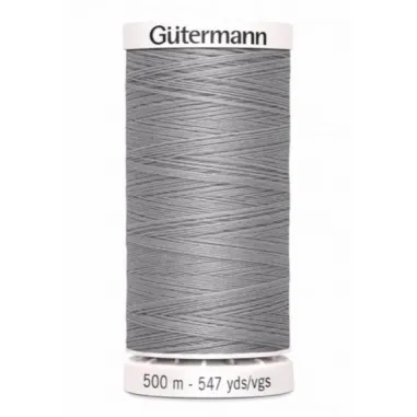 Lichtgrijs - Gutermann naaigaren 38 lichtgrijs 500 meter