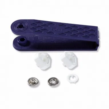 Diversen Prym - Prym-S naaivrijdrukknoop jersey tandring 10 mm - wit (390.111)